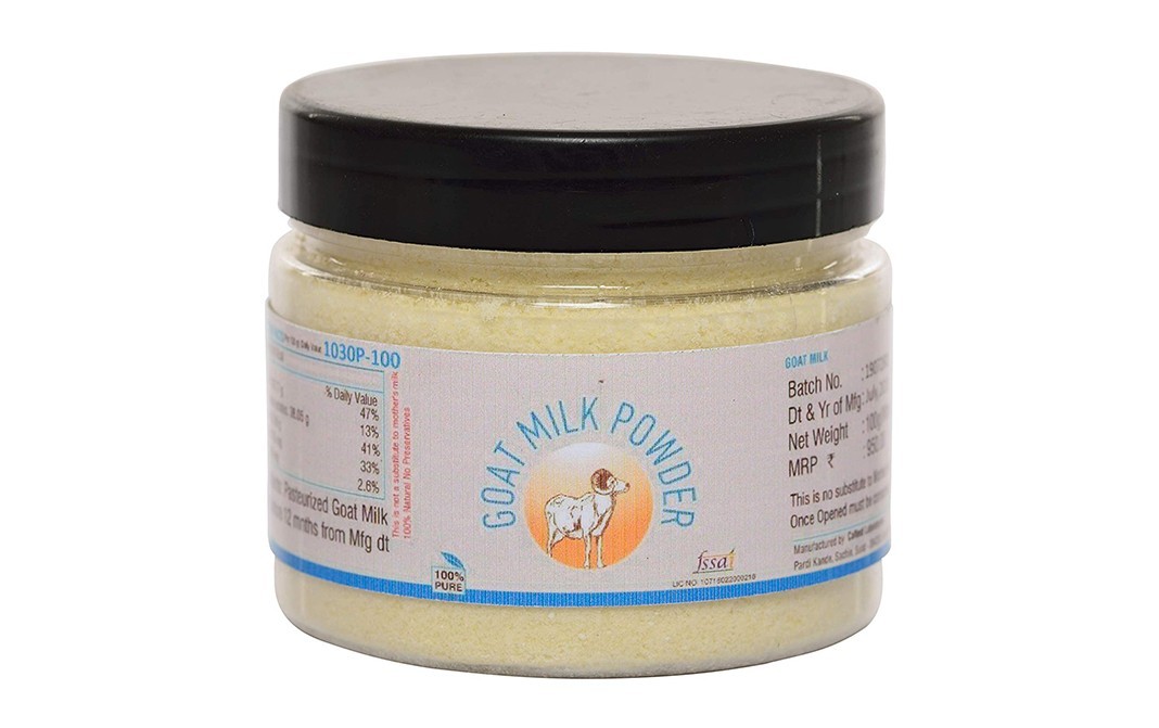 Nutravita Goat Milk Powder    Plastic Jar  100 grams